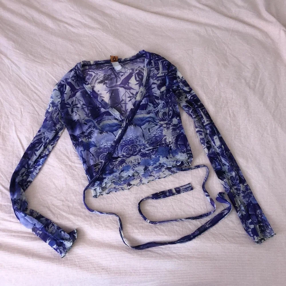 Jean Paul Gaultier Mesh Top - Picture 3 of 5